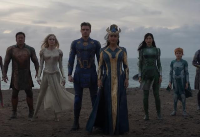 Imagem dos Eternos no novo trailer