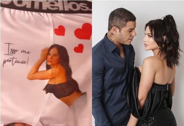 Cueca dada por Gabi à esquerda e Tierry e Gabi Martins à direita