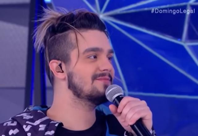O cantor Luan Santana