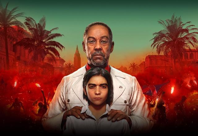 Imagem do vilão de Far Cry 6, interpretado por Giancarlo Esposito.