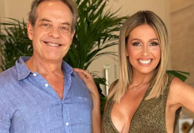 Luisa Mell e o marido, Gilberto Zaborowsky