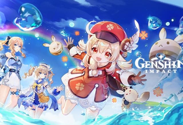 Imagem promocional da nova atualização de Genshin Impact.