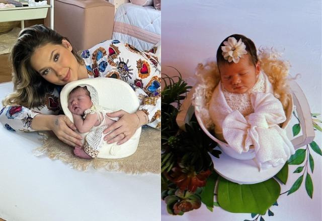 Virgínia Fonseca com Maria Alice