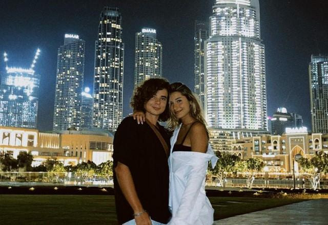 Sasha e João Figueiredo em Dubai