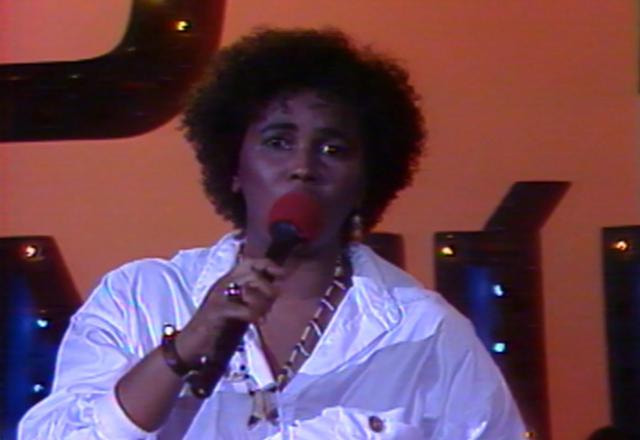 A cantora Sandra de Sá