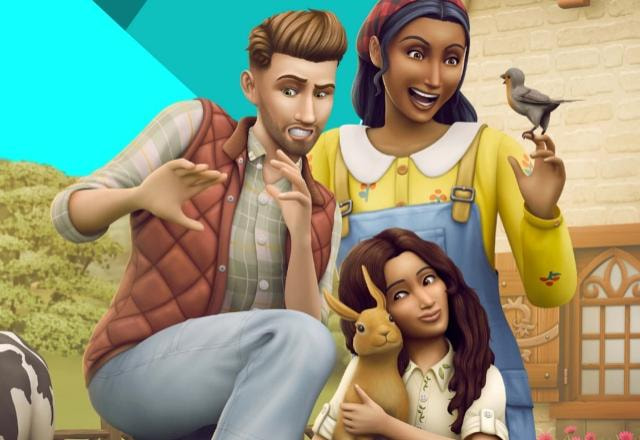 Imagem promocional de The Sims 4 Vida Campestre.