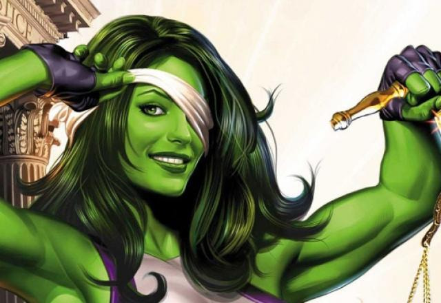 Imagem da personagem She Hulk.