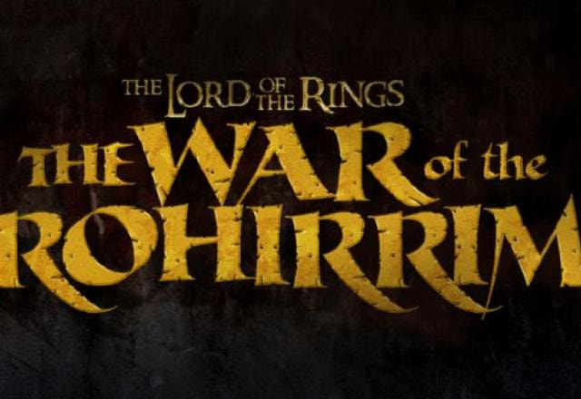 Logo do novo filme Senhor dos Anéirs The War of the Rohirrim.