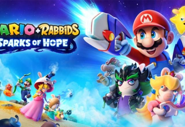 Imagem promocional de Mario + Rabbids Sparks of Hope