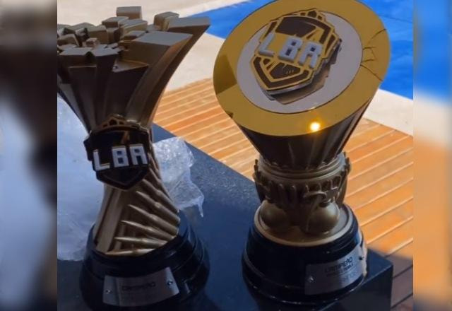 troféus quebrados da LBR