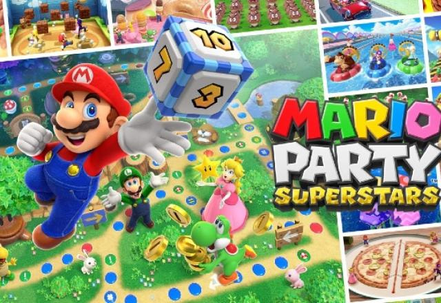 Imagem promocional de Mario Party Superstars.