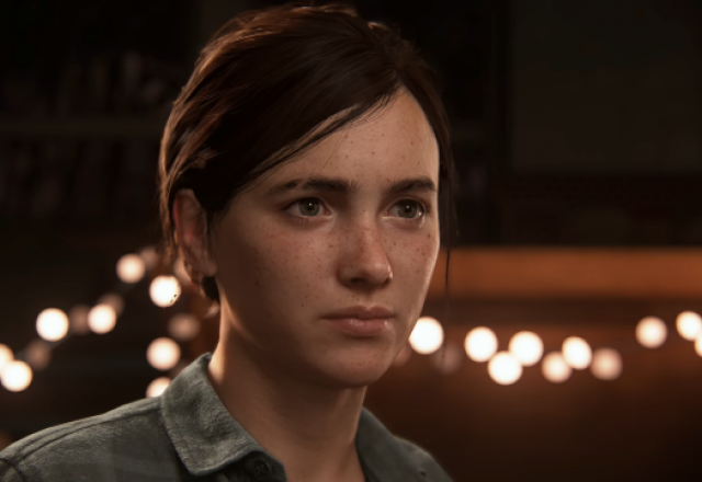 Imagem de Ellie em The Last of Us Part II.