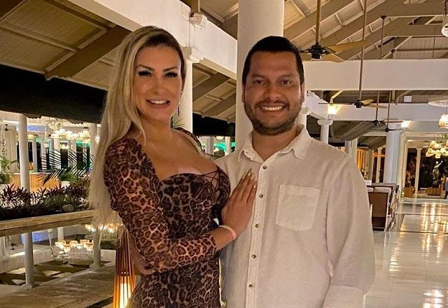 Andressa Urach e Thiago Lopes