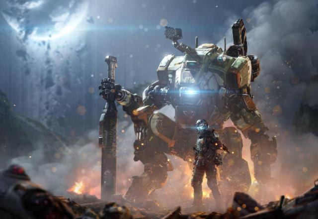 Imagem promocional de Titanfall