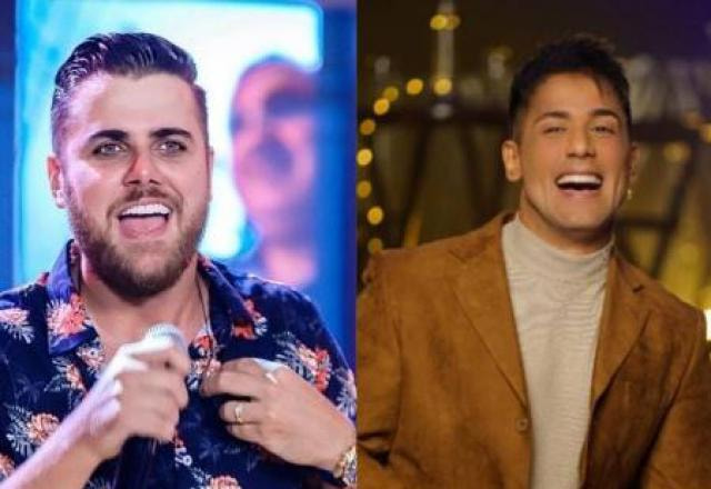 O cantor Zé Neto e o sertanejo Tiago