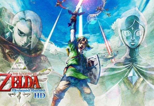 Imagem promocional de The Legend of Zelda: Skyward Sword HD