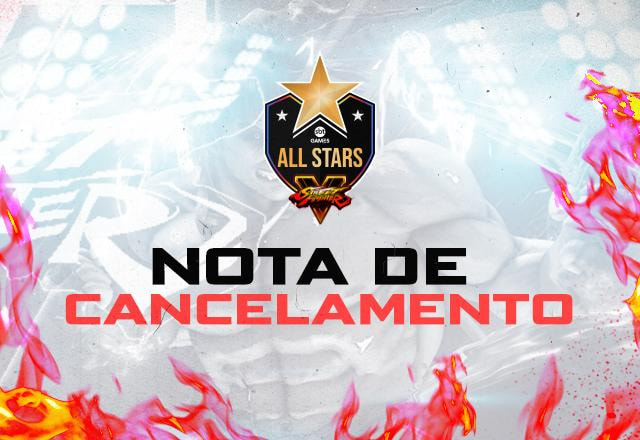 Nota de cancelamento SBT All Stars