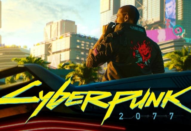 Imagem promocional de Cyberpunk 2077