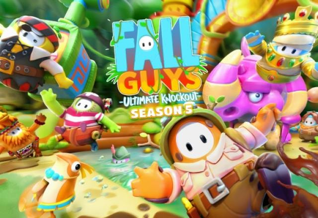 Imagem promocional da 5ª Temporada de Fall Guys