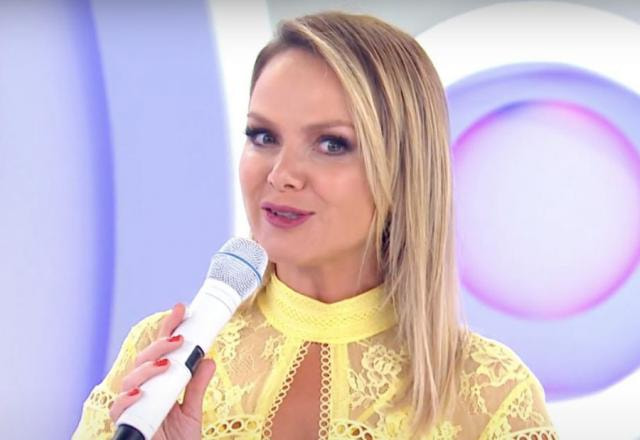 A apresentadora Eliana