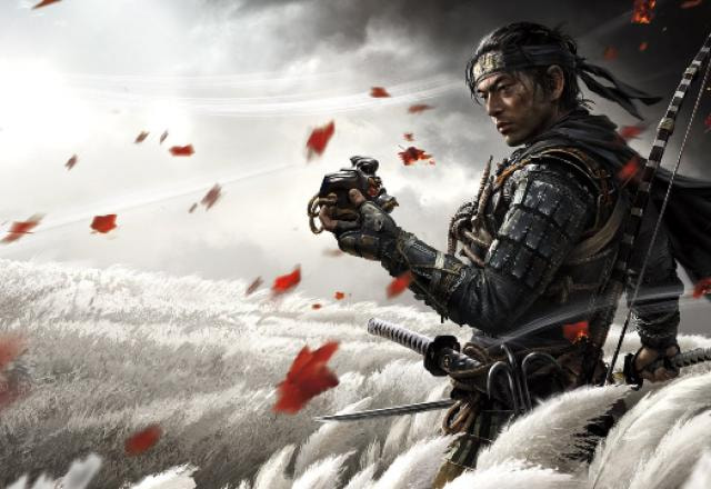 Imagem promocional de Ghost of Tsushima
