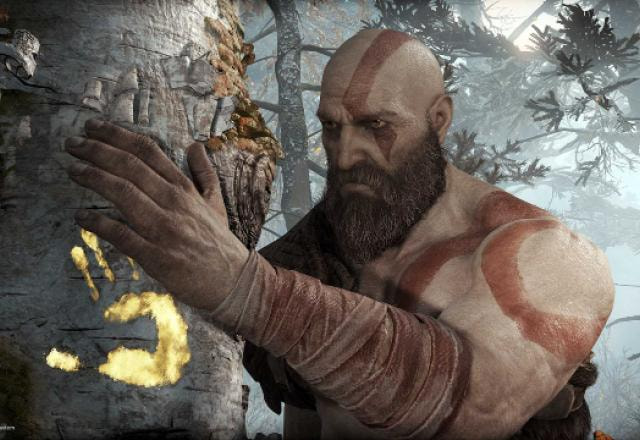 Kratos em God of War