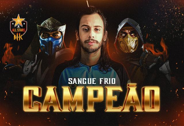 Campeão SBT All Stars MK11 Sangue Frio