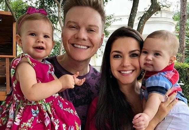Michel Teló, Thais Fersoza e família