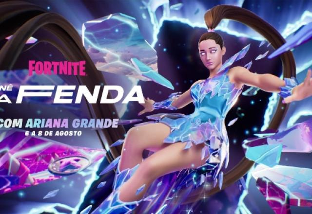 Imagem promocional da Turnê da Fenda com Ariana Grande