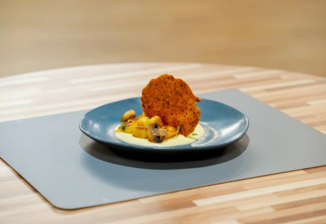 Receita nhoque de mandioquinha tostada