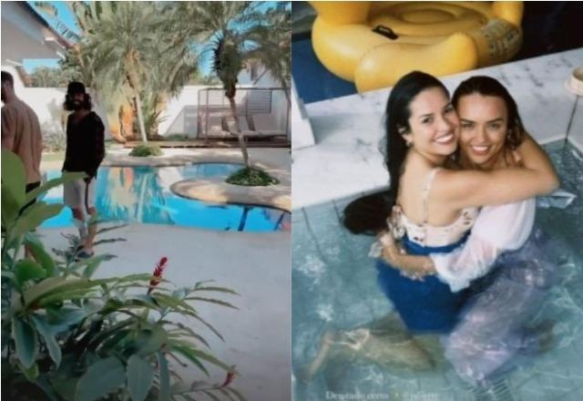 Juliette mostra casa e posa ao lado de Rafa Kalimann