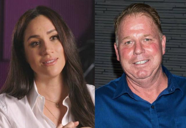 A atriz Meghan Markle e o irmão