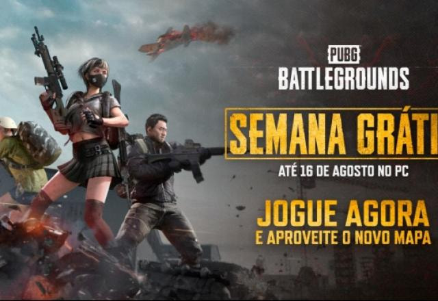 Imagem promocional da Semana Gratuita de PUBG: Battlegrounds