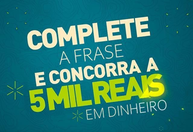 Imagem do concurso complete a frase