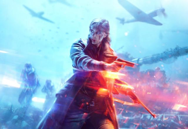 Imagem promocional de Battlefield V