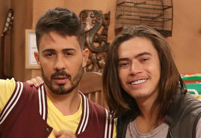 O influenciador Carlinhos Maia e Whindersson Nunes