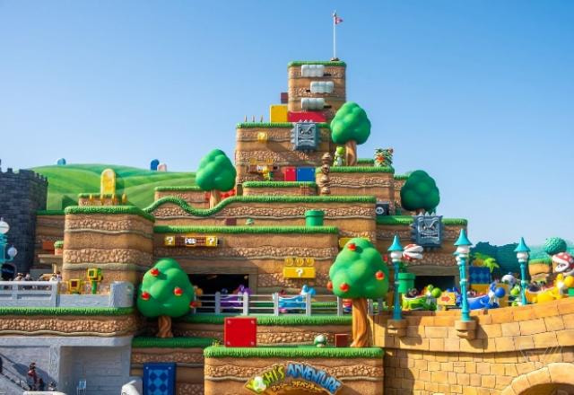 Imagem de divulgação do Super Nintendo World