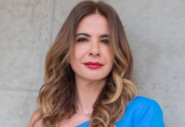A apresentadora Luciana Gimenez