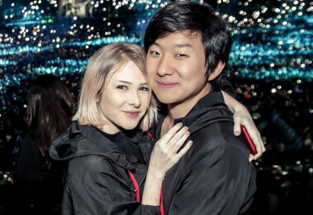 Sammy Lee e Pyong Lee em show
