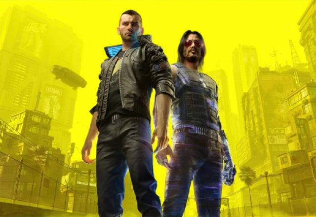 Imagem promocional de Cyberpunk 2077