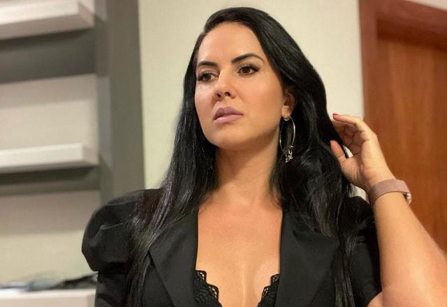 A atriz Graciele Lacerda