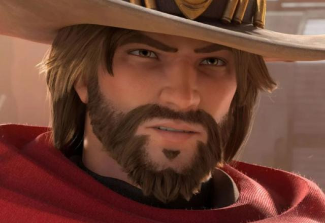 Imagem de McCree, personagem de Overwatch