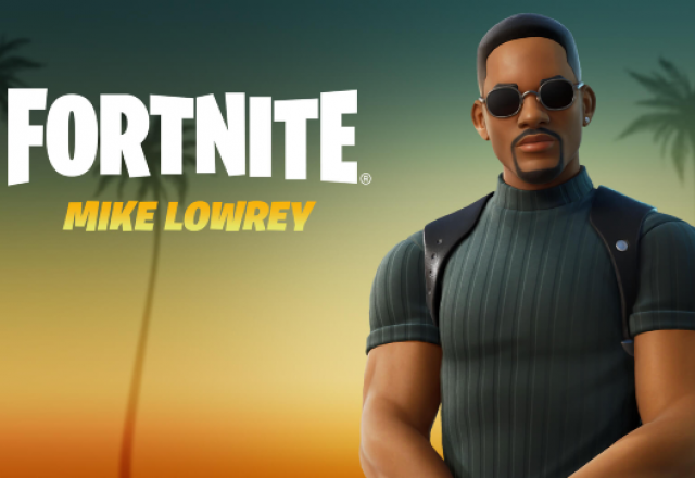 Imagem promocional do personagem de Will Smith em Fortnite