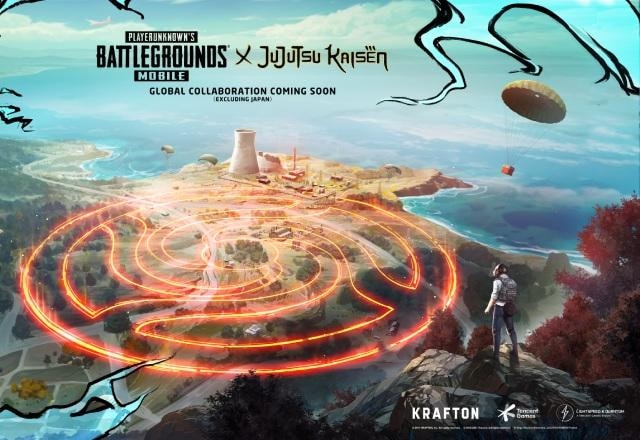 PUBG Mobile e Jujutsu Kaisen