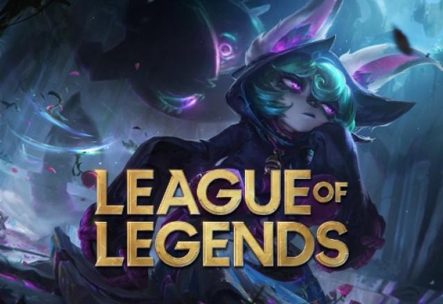 Splash art da campeã Vex, a Maga Sombria no League of Legends