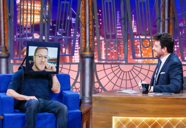 Dan Reynolds em entrevista a Danilo Gentili