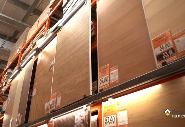 showroom de piso vinílico e laminado