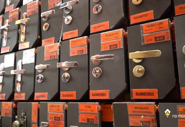 showroom de fechaduras