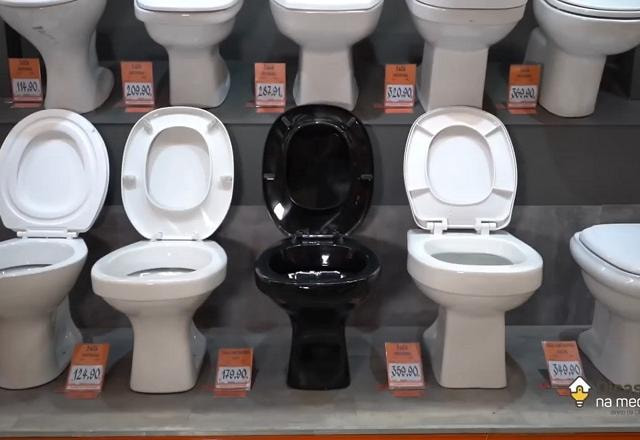 showroom de vasos sanitários