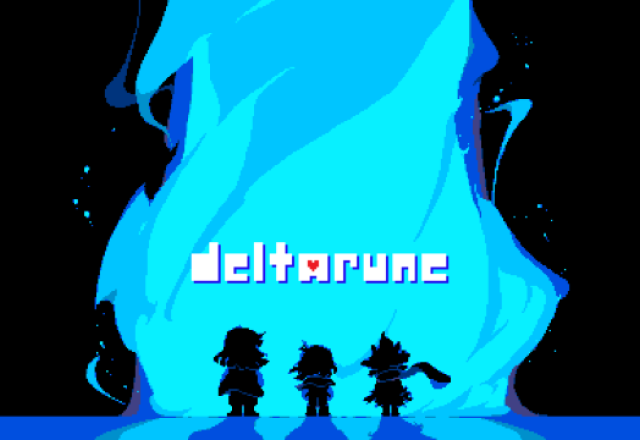 Imagem promocional de deltarune